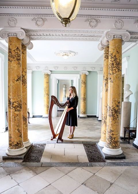 Harpist Mairead Kelly Cork